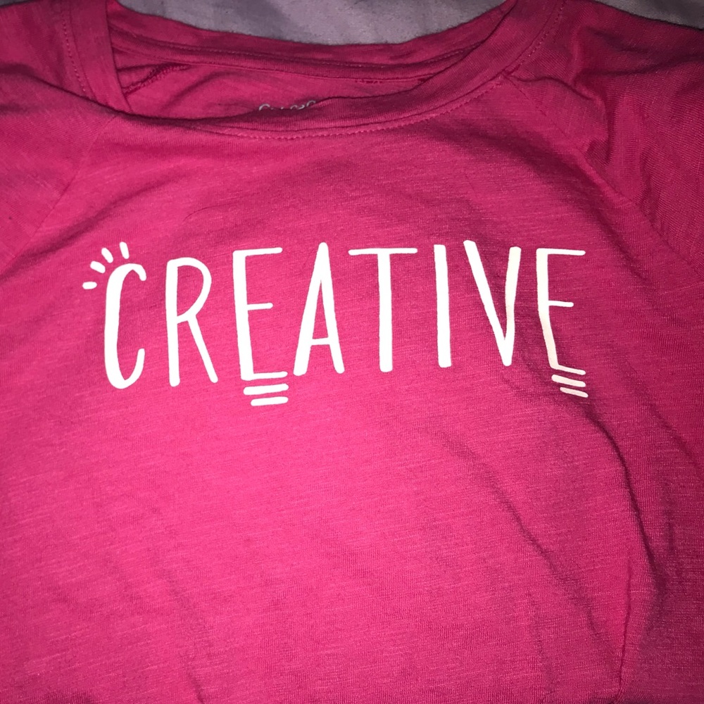 Girls Cat & Jack Pink Shirt